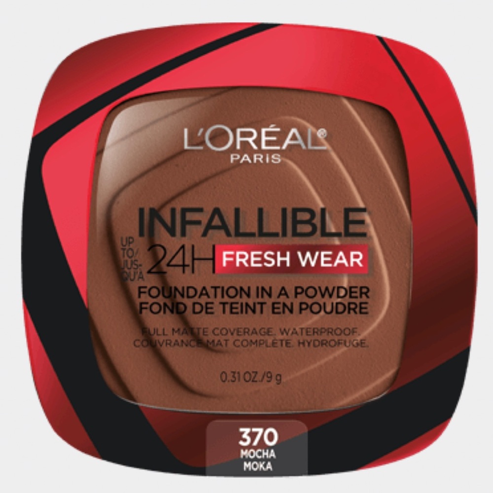L'Oréal Paris' Infallible 24H Fresh Wear Foundation In A Powder 370 Mocha